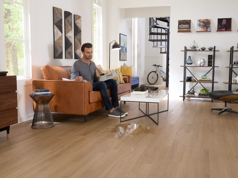 Durable Pergo Extreme Flooring in a kitchen